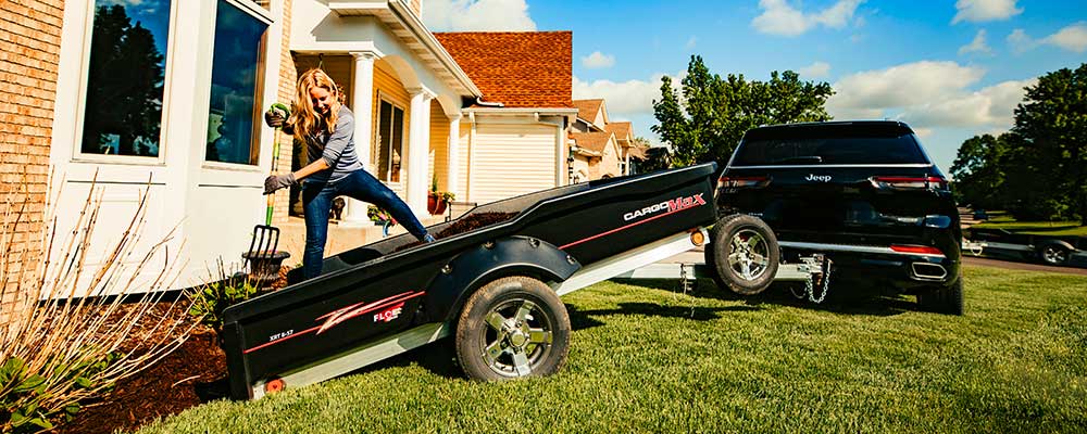 FLOE CargoMax aluminum utility trailer lightweight design
